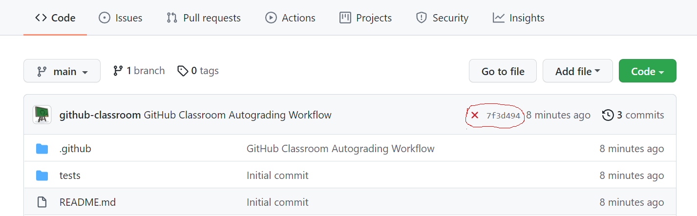 github screenshot